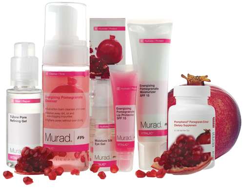 Enerjiye ihtiyacı olan ciltlere Dr. Murad tavsiyesi: Energizing Pomegranate Complex – Enerji Veren Nar Kompleksi bulunan Murad® Vitalic TM Serisi | 10