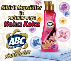 ABC deterjan, yeni ürün grubu “ABC Konsantre Yumuşatıcıları” satışa sundu… | 2