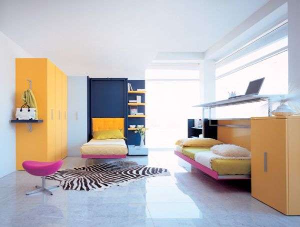 Colorful-kids-bedroom-with-twin-Murphy-beds-Did-you-get-it-right