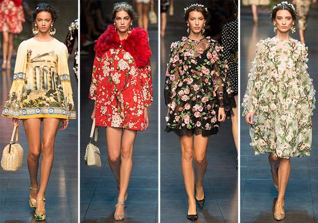 Dolce & Gabbana 2014 İlkbahar / Yaz Defilesi