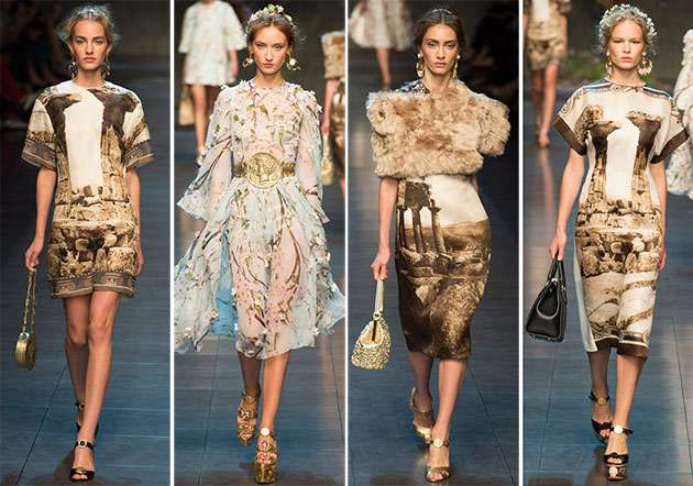 Dolce & Gabbana 2014 İlkbahar / Yaz Defilesi