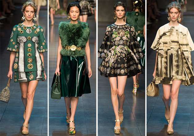 Dolce & Gabbana 2014 İlkbahar / Yaz Defilesi