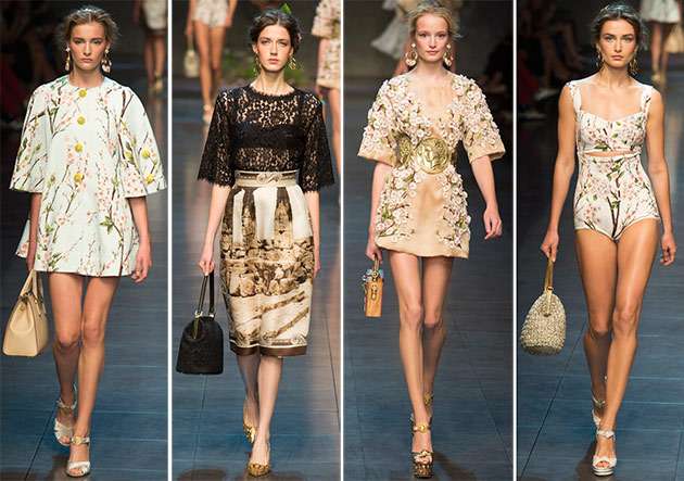 Dolce & Gabbana 2014 İlkbahar / Yaz Defilesi