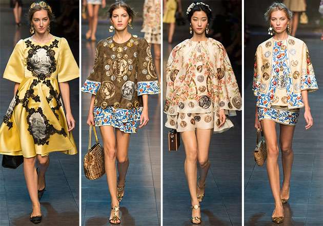 Dolce & Gabbana 2014 İlkbahar / Yaz Defilesi