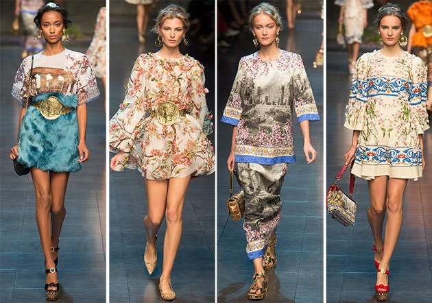 Dolce & Gabbana 2014 İlkbahar / Yaz Defilesi