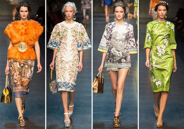 Dolce & Gabbana 2014 İlkbahar / Yaz Defilesi