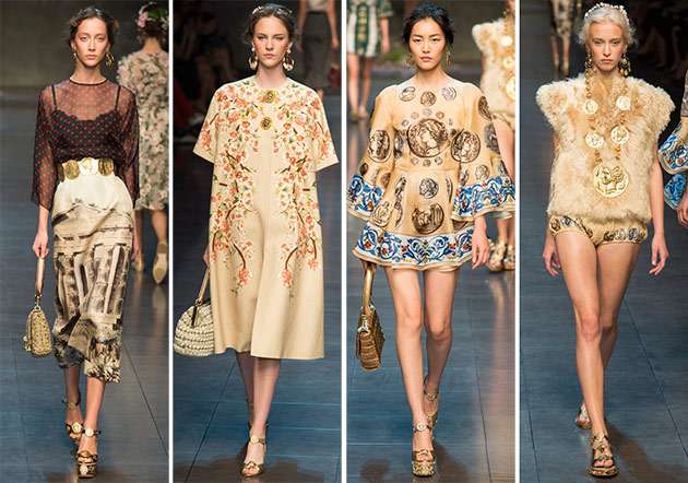 Dolce & Gabbana 2014 İlkbahar / Yaz Defilesi