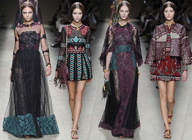 Valentino İlkbahar / Yaz 2014 Defilesi