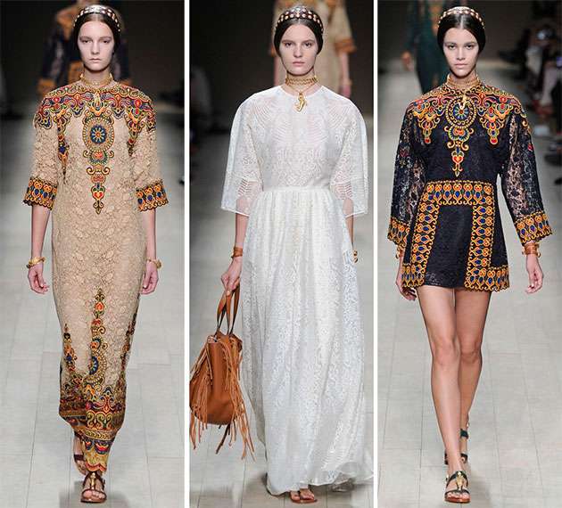 2014 Valentino İlkbahar / Yaz Defilesi