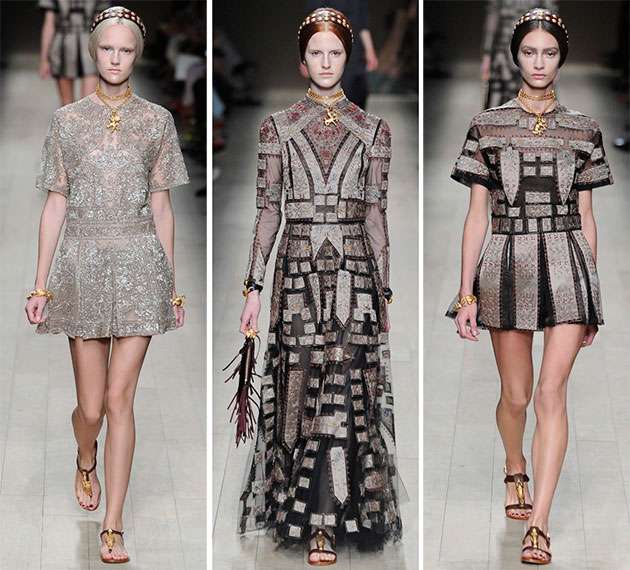 2014 Valentino İlkbahar / Yaz Defilesi