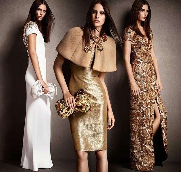 Burberry 2013 Gece Kıyafetleri