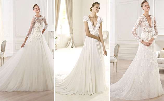 Pronovias 2014 gelinlik modelleri