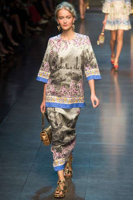 Dolce & Gabbana 2014 Bahar Defilesi