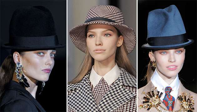 Sonbahar / Kış 2013-2014 Şapka Trendleri