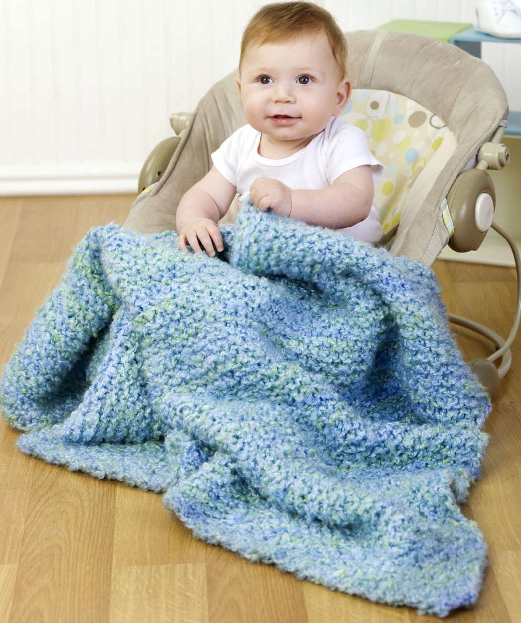 erkek bebek örgü battaniye