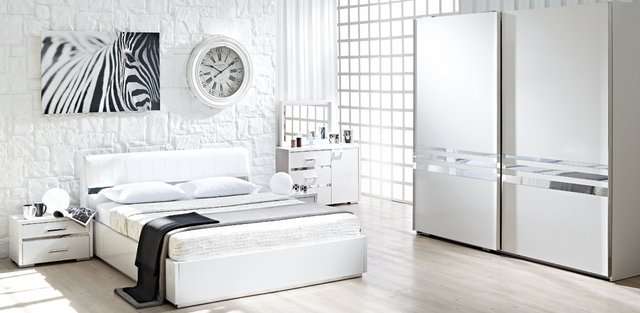 Beyaz Yatak Odası Modelleri