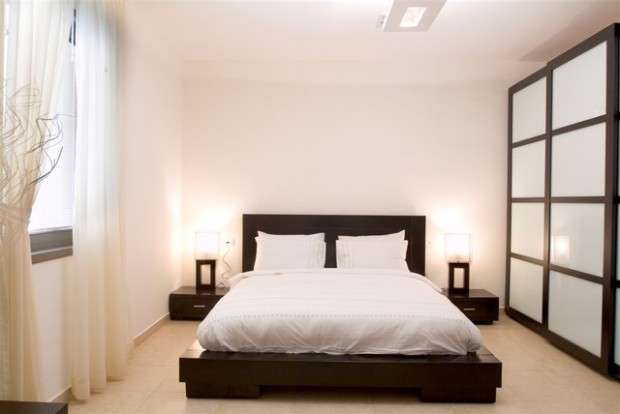 minimalist yatak odası