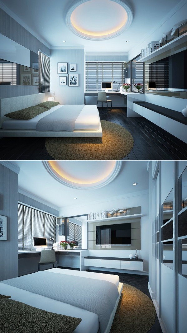 2015 modern yatak odaları