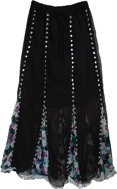 Black Bohemian Skirt 32