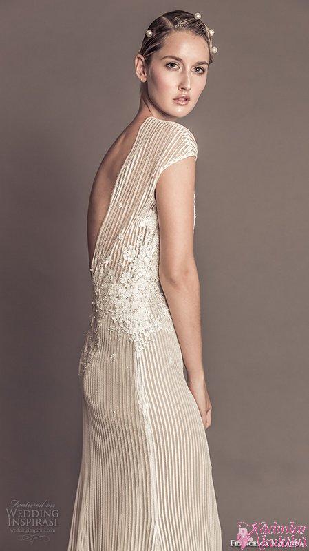 francesca-miranda-fall-2016-bridal-elegant-deep-v-neckline-cap-sleeves-floral-embroidered-bodic(2)