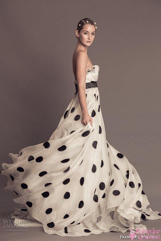 francesca-miranda-fall-2016-bridal-strapless-crumb-catcher-straight-across-neckline-polka-dots-(1)