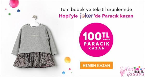 Bebek bakım ve beslenme ürünleri Joker’de Hopi ile Paracık kazandırıyor