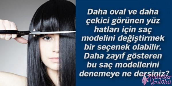 Yüzü Zayıf Gösteren Saç Modelleri