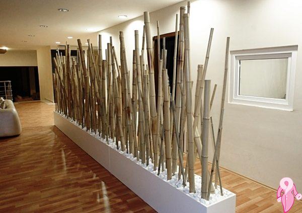 Ev dekorasyonu bambu