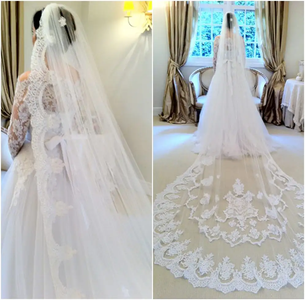 2014-Velo-de-Novia-Three-Meters-Long-Cathedral-Wedding-Veils-Lace-Ivory-White-One-Layer-Tulle.webp