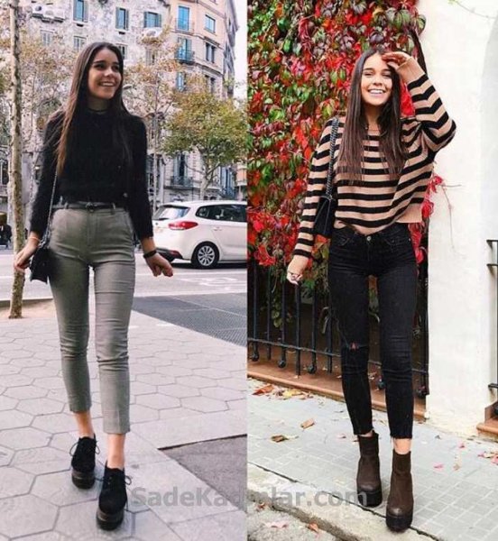 2018-2019-Sokak-Modasi-Stil-Trendleri-Siyah-Pantolon-Kahverengi-cizgili-Kazak.jpg