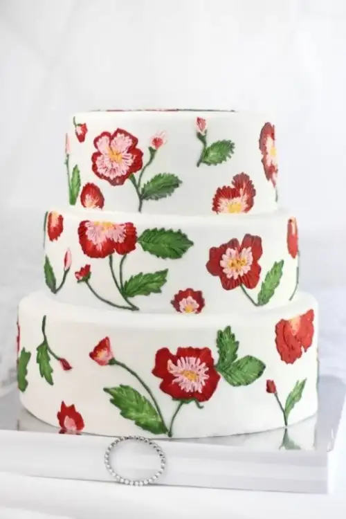 30-creative-and-lovely-hand-painted-wedding-cakes-30-500x750.webp