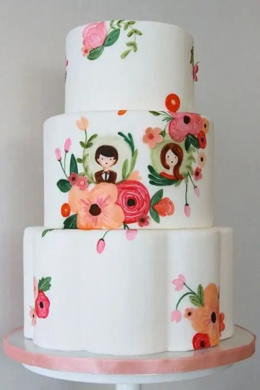 30-creative-and-lovely-hand-painted-wedding-cakes-7.webp
