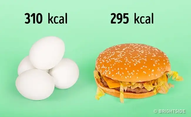 4_tane_haslanmis_yumurta_1_tane_cheeseburger.webp