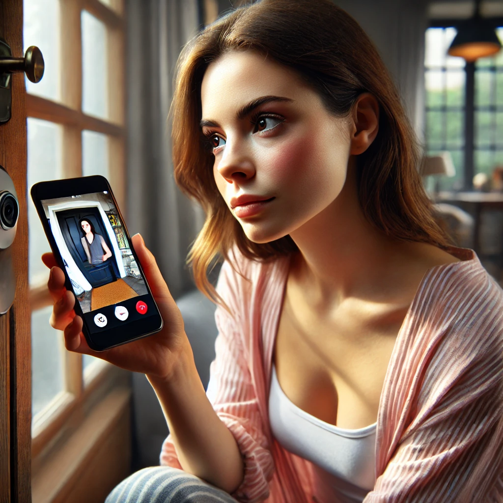 Akıllı kapı zilini telefondan kontrol.webp