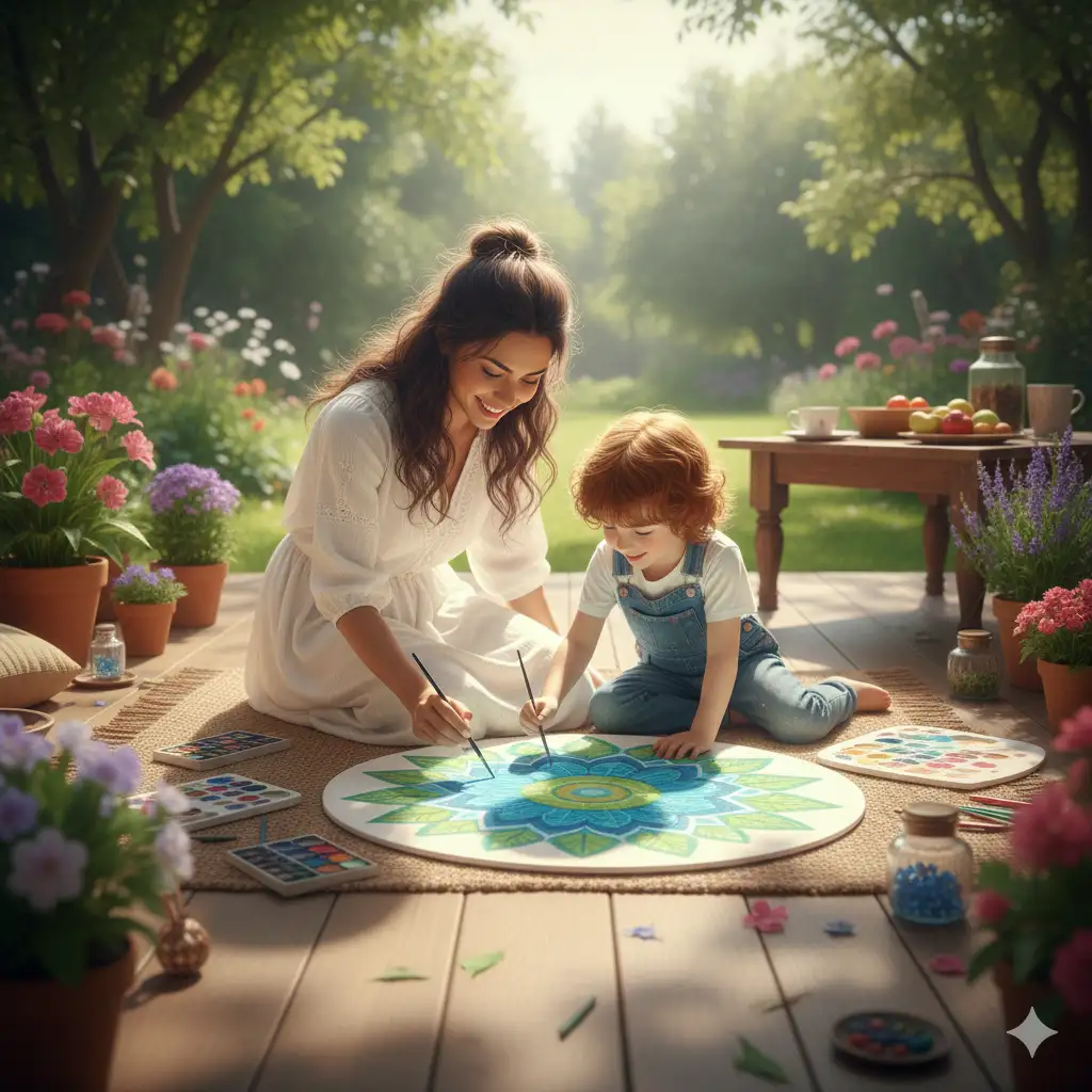 anne ve cocuk mandala.webp