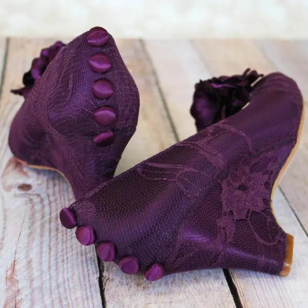 Aubergine-Purple-Wedding-Shoes-Lace-Flowers-Buttons-Custom-Design-Ellie-Wren-1.webp