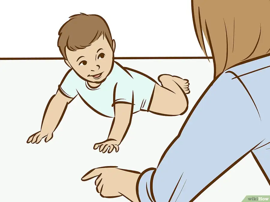 Ребенок учится ходить рисунок