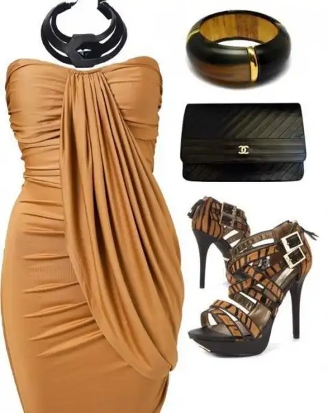bronz-renk-gece-elbise-kombin-modeli.webp