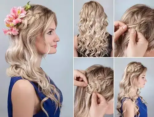 Die besten Frisuren 2022 für Bräute mit runden Gesichtern