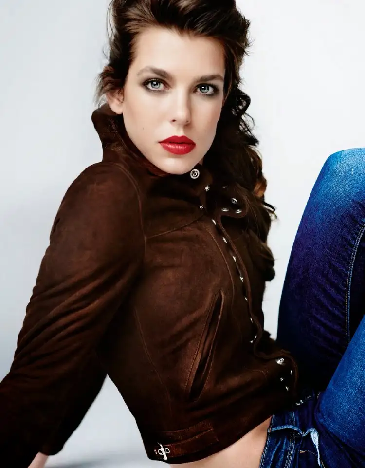 Caroline, Princess of Hanover @ Charlotte Casiraghi - Vogue France, April 2015 2.webp