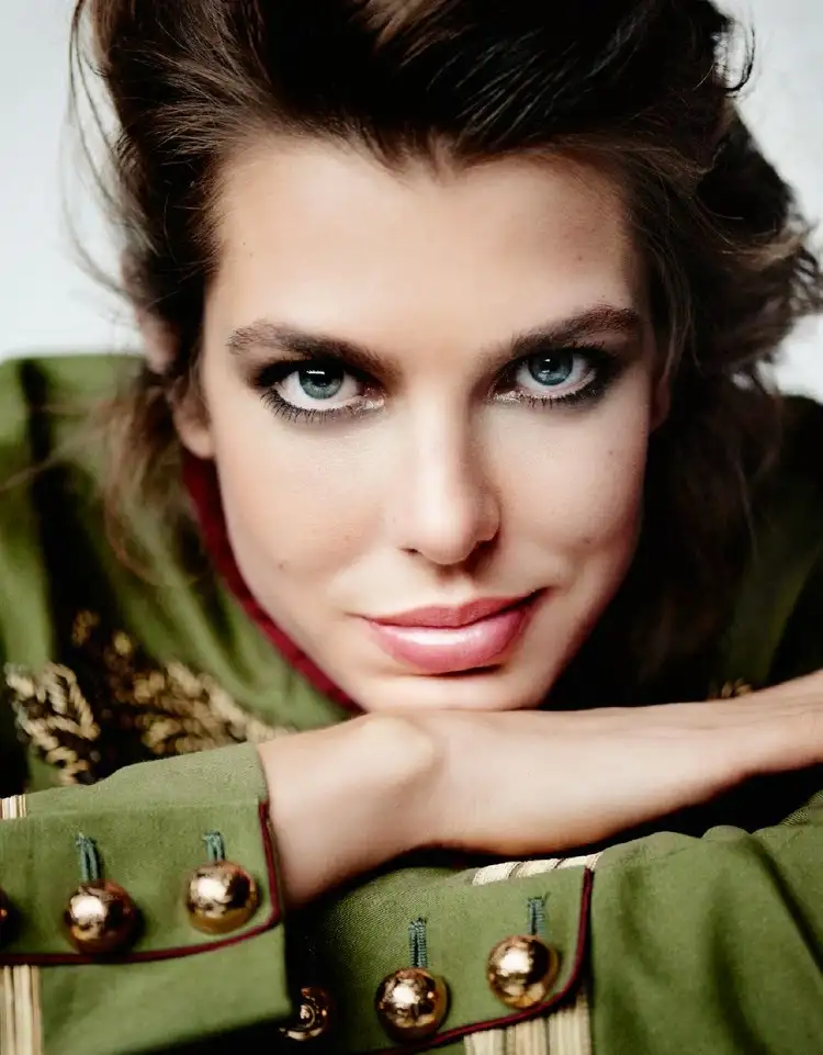 Caroline, Princess of Hanover @ Charlotte Casiraghi - Vogue France, April 2015 4.webp