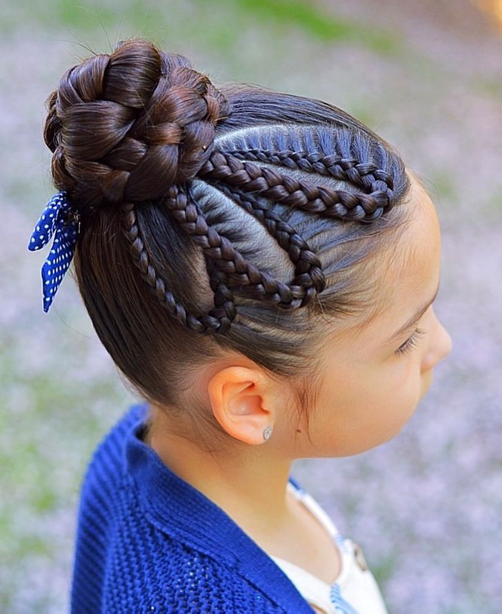 A Mom Shares Her Braiding Hairstyles For Her Kids