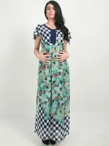 hamile-giyim-ekose-kisa-kol-sifon-elbise--225x300.webp