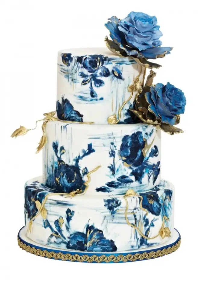 Handpainted-Wedding-Cake-Blue-And-Gold.webp