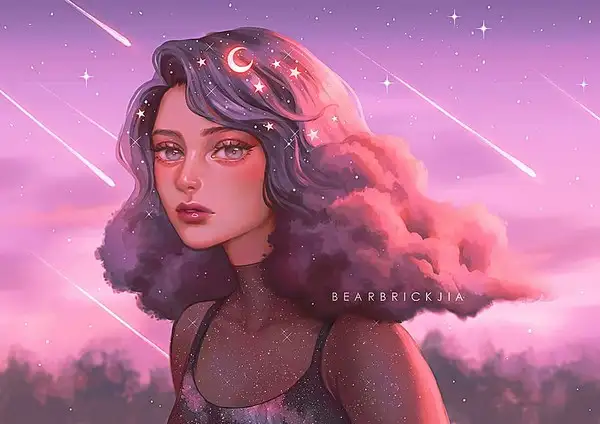 HD-wallpaper-midnight-sun-stars-moon-fantasy-luna-luminos-karmen-loh-face-pink.webp