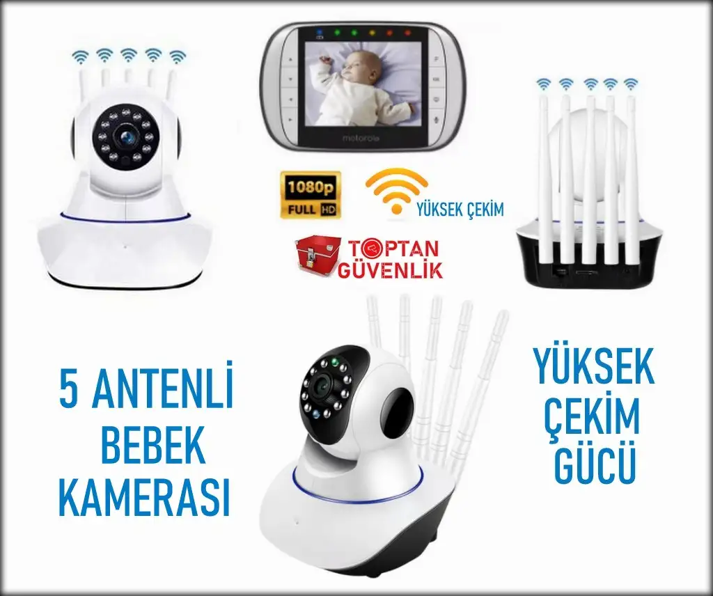 kablosuz bebek kamerası 5 antenli sesli arna-1235.webp