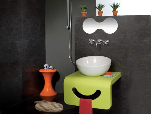kale-boo-akrilik-yeşil-pembe-çocuk-banyo-dolabı.webp