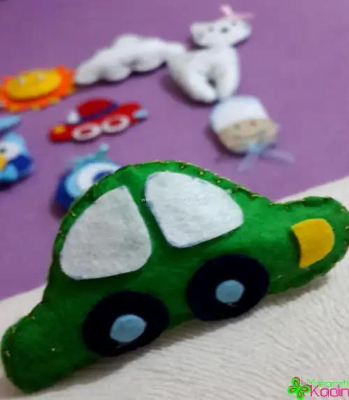 Keçe Araba Magnet.webp