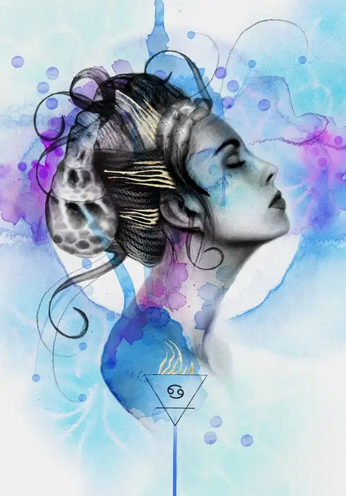 kerry+beall+starsign+zodiac+art+cancer+ink+charcoal+portrait+thumb.jpg