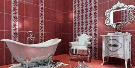 Kırmızı-duvarlı-klasik-küvetli-banyo-modeli.webp